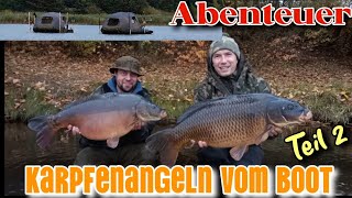 Karpfenangeln Vom Boot Ibaot Raptor Angeln Auf Karpfen Teil 2