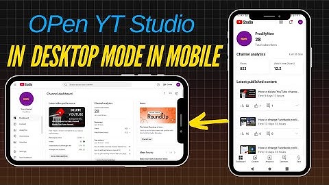 How to open yt studio in desktop mode | Chrome browser main YouTube studio Kesy open Kare