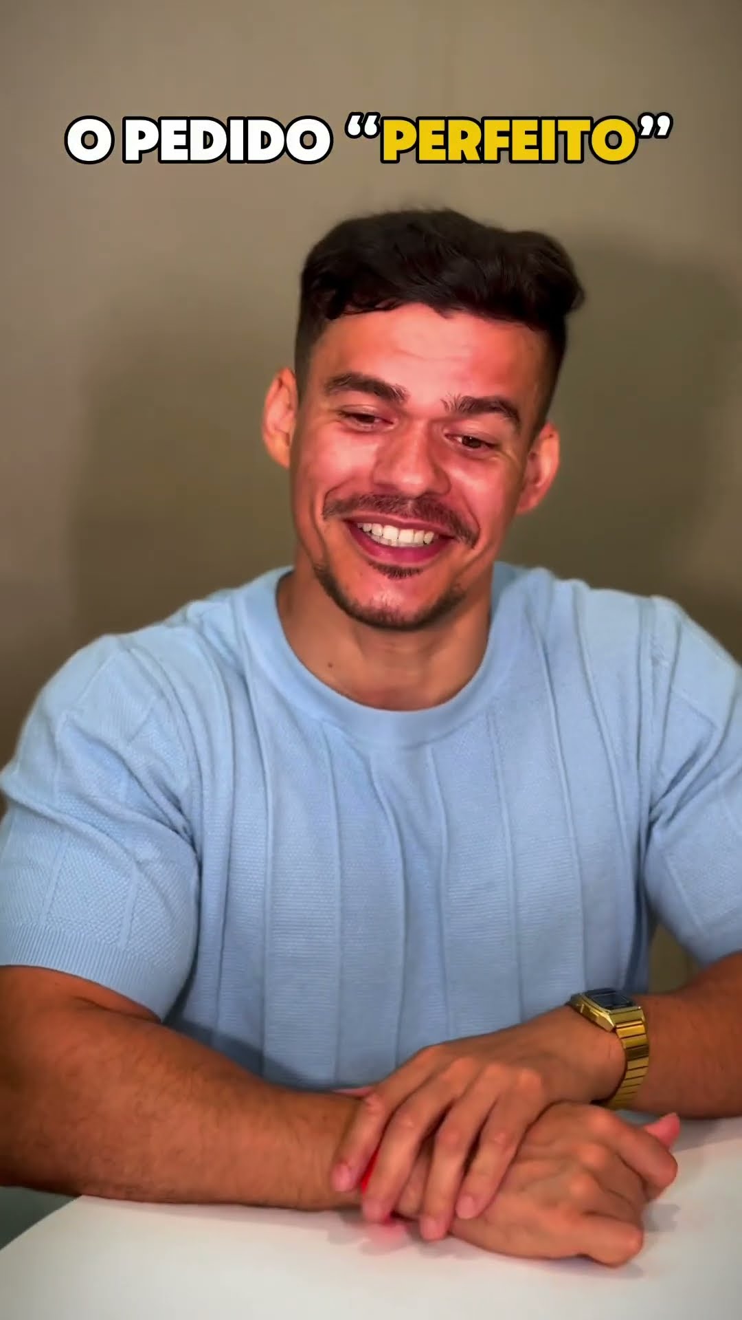 O garçom amigo