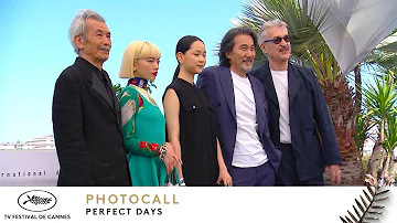 Perfect Days – Photocall –EV – Cannes 2023