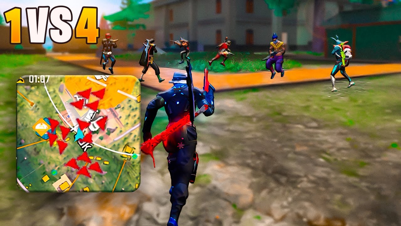 M@TEI TODO O MAPA SÓ EM PEAK NO RUSHADÃO SOLO VS SQUAD!! FREE FIRE MOBILE
