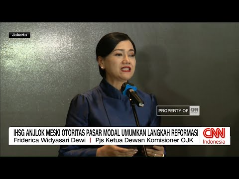 IHSG Anjlok Meski Otoritas Pasar Modal Umumkan Langkah Reformasi