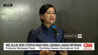 IHSG Anjlok Meski Otoritas Pasar Modal Umumkan Langkah Reformasi