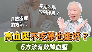 不吃藥能自然降血壓？６招降血壓，效果跟吃藥一樣好！天氣冷，2動作自救保命。顧血管，這類食物少吃。注意！一直吃藥會有這風險。3食物護心降血壓。容易情緒失控，2個動作穩血壓｜胡乃文開講Dr.HU_231