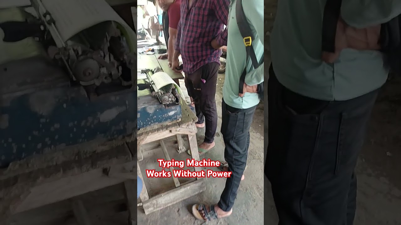 First-Generation Typing Machine 