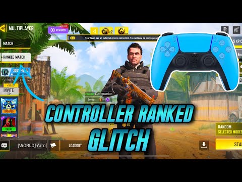 New Controller Ranked Glitch! | Call Of Duty Mobile