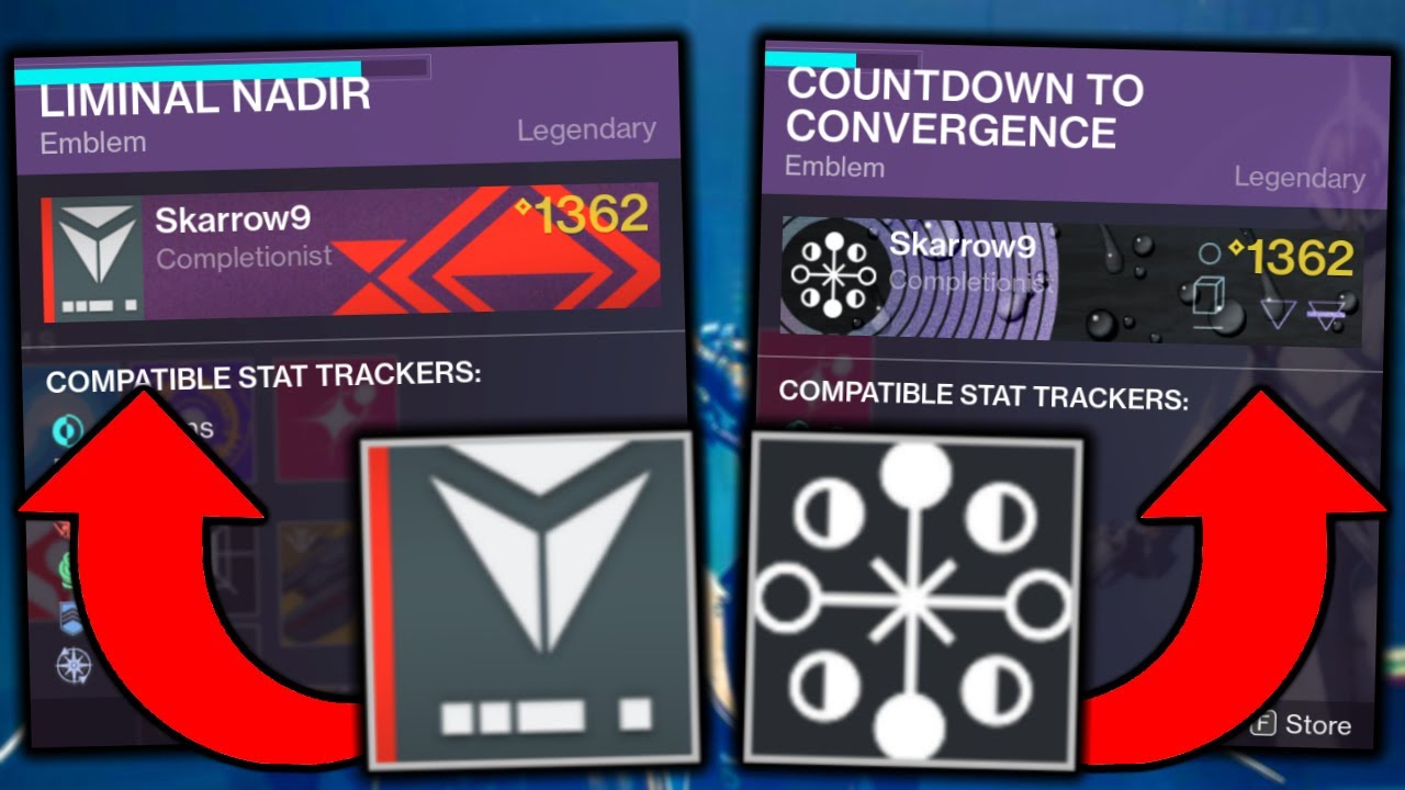 How to Get the Exclusive Liminal Nadir and Countdown to Convergence Emblems!!