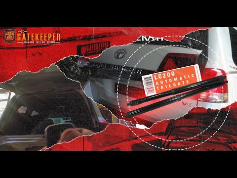 Toyota Land Cruiser LC200 Power tailgate (Growl Gatekeeper)