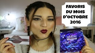 Favoris du mois d'Octobre 2016