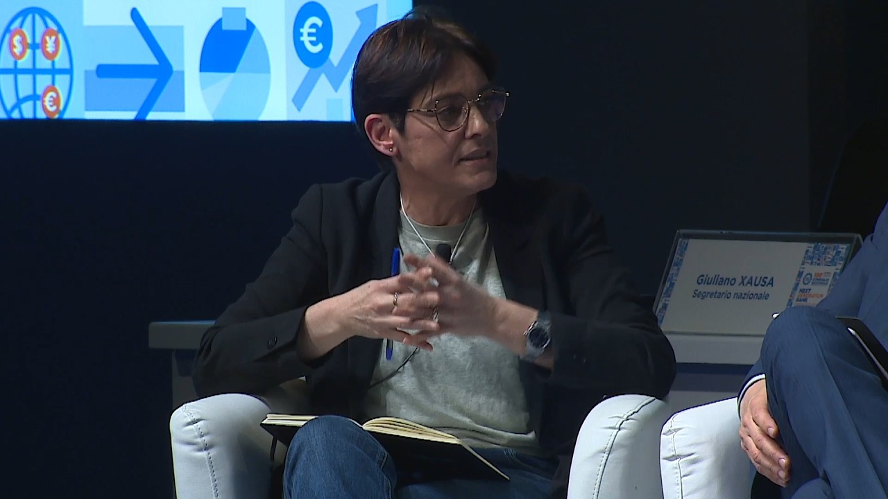 CAMILLA CONTI AL 130° CONSIGLIO NAZIONALE DELLA FABI