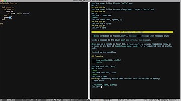 Elixir: State management via process