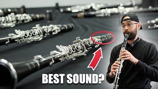 Comparing Every Professional Selmer Clarinet at the Factory!