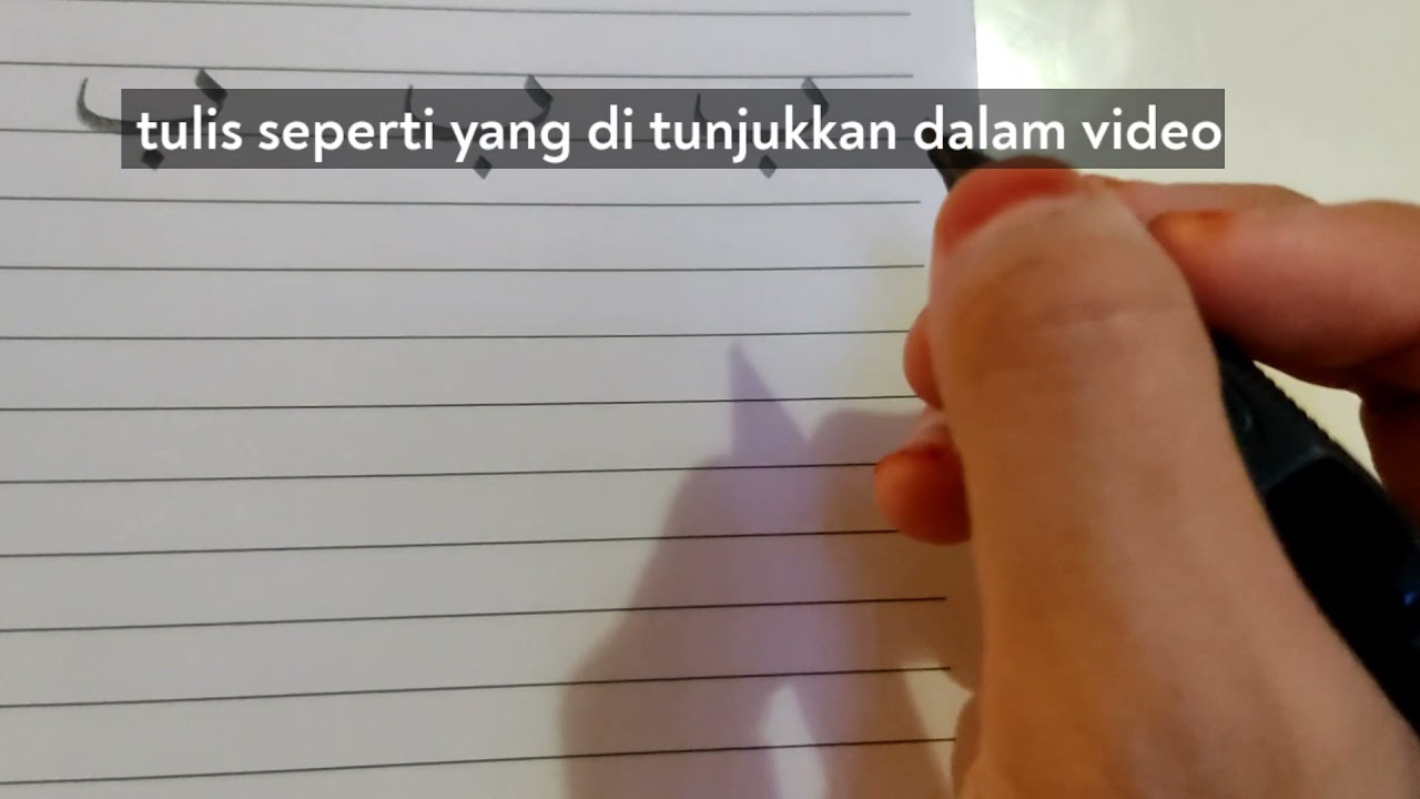KHAT NASAKH UNTUK BEGINNER l CARA ASAH PENSIL KHAT l JAWI DAN KHAT l TAHUN 4 KAFA l خط نسخ l ا ب ت ث
