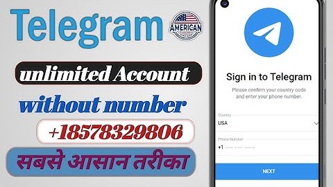 How to create fake Telegram Account without number | fake number se telegram account kaise banaye