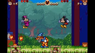 Disney's Magical Quest 2 Starring Mickey and Minnie Game Boy Advance 2 player 60fps screenshot 3