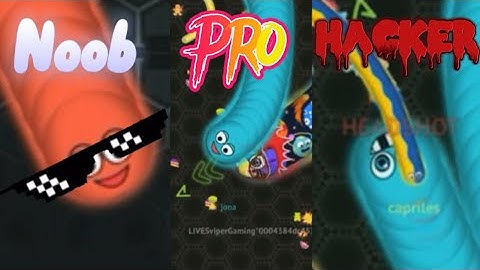 Wormate.io Noob vs Pro vs Hacker 2022 || Watch Until the End 😈🤔 || Subscribe