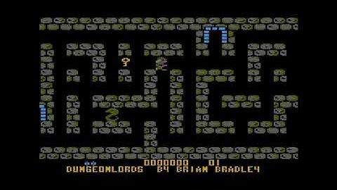 Atari 8-bit:- DungeonLords