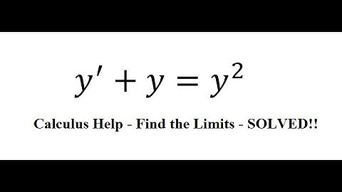 Calculus Help: Bernoulli