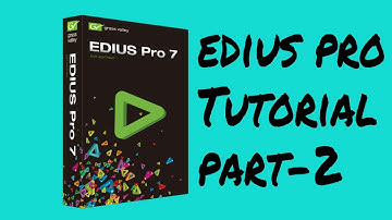 edius pro 7.5 tutorial part2 interface overview