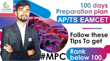 ts eamcet preparation tips|AP eamcet preparation tips|100 days eamcet preparation plan|#tseamcet2021