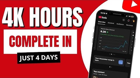 4 din me 4000 Hours Watch Time Complete | proxy cpm work | proxy se cpm work kaise kare
