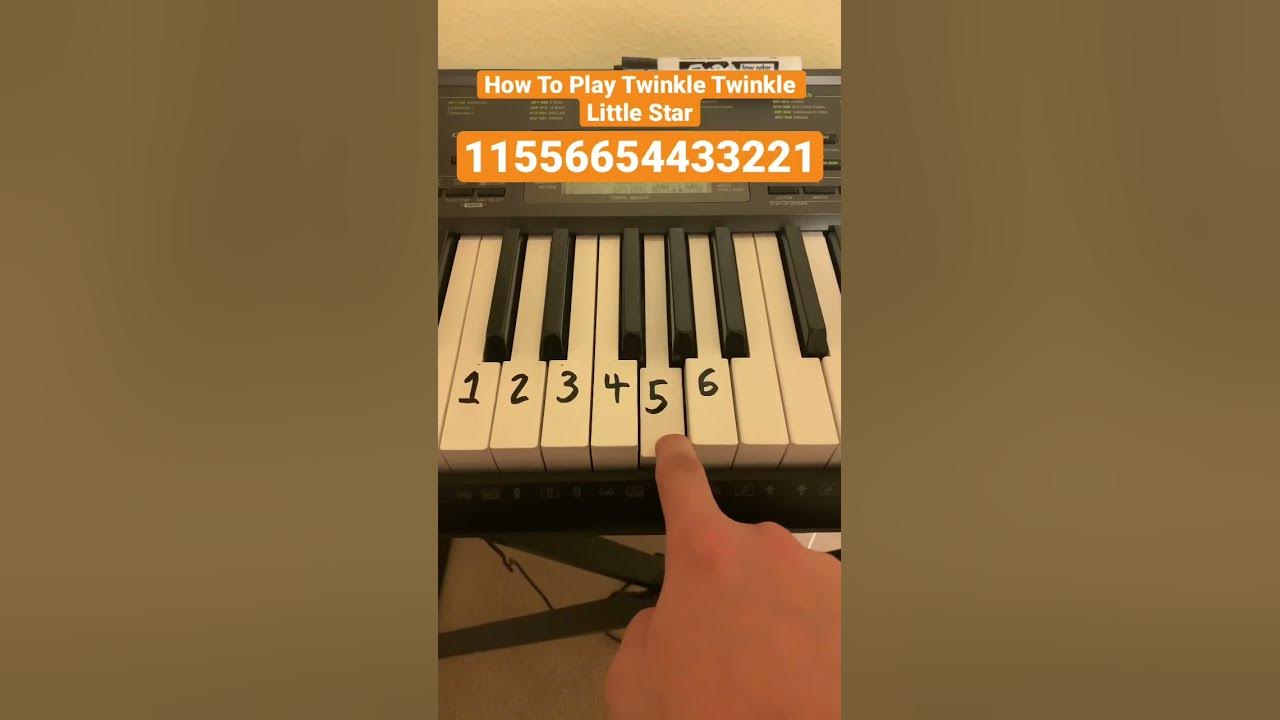 How To Play Twinkle Twinkle Little Star ⭐️ #shorts How To Play Twinkle Twinkle Little Star ⭐️ #shorts