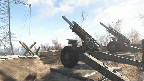 155mm Howitzer M1 Animation