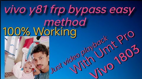 Vivo y81 Frp Baypass easy method with Umt Pro Dongle vivo y81(1803) #samsung #mobile