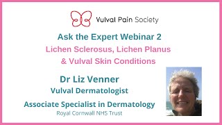 How to Treat Vulval Skin Conditions with Dr Liz Venner  VPS Ask the Expert 2