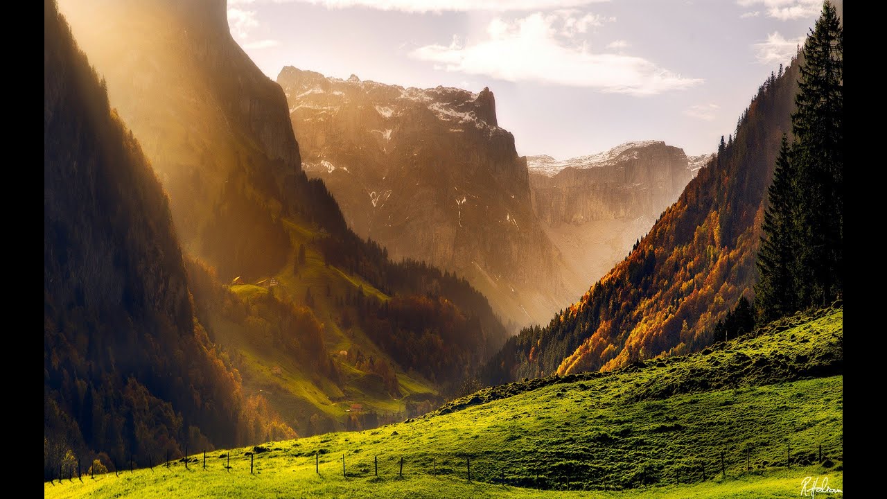 MUSIC OF THE SWISS ALPS - Beautiful Violin Music and Soundscapes - Background Music, Sleep Music ✦12