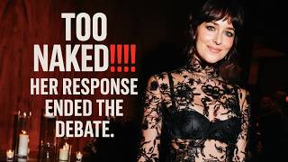 They Called Her ‘Too Naked’ - Dakota Johnson Finally Responds 👀
