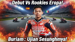 Ujian Perdana di Buriram! Veda Ega Hadapi Rookie Eropa di Moto3 2026
