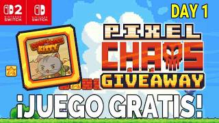 DÍA 1: 6 JUEGOS GRATIS PARA NINTENDO SWITCH y SWICTH 2! PIXEL CHAOS GIVEAWAY NO GRAVITY GAMES 2026 screenshot 2
