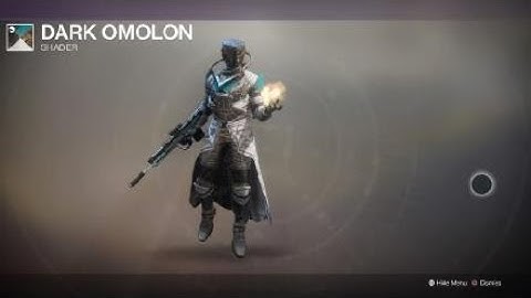 Destiny 2 Warlock with Holdfast Armor and Dark Omolon Shader