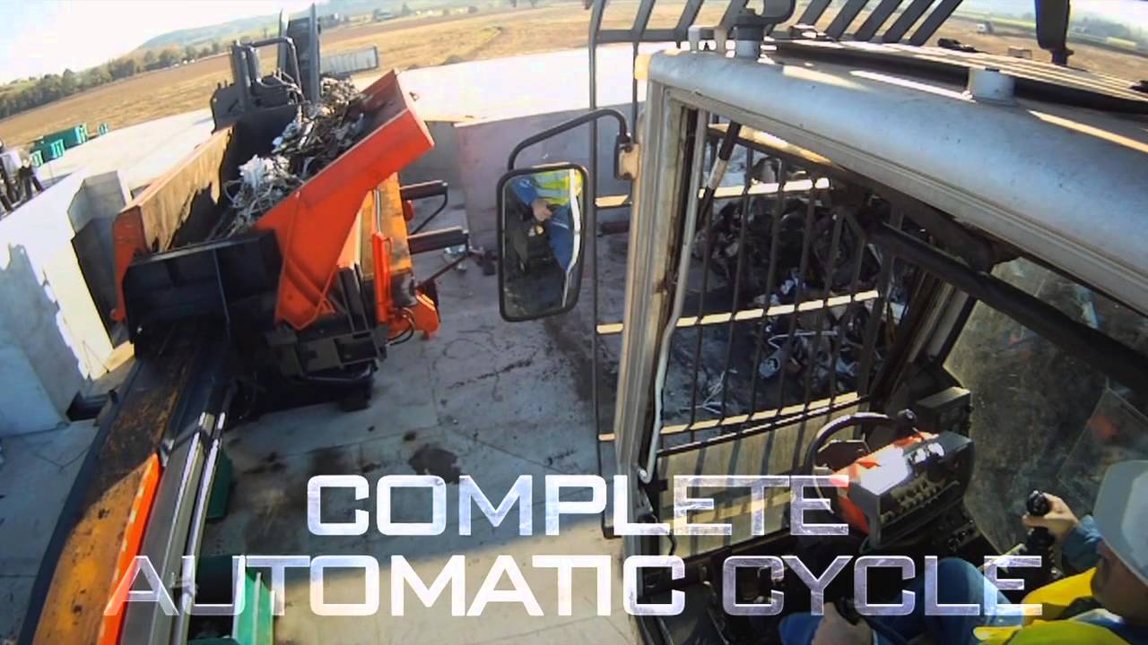 COPEX side compression scrap shear type LIDEX