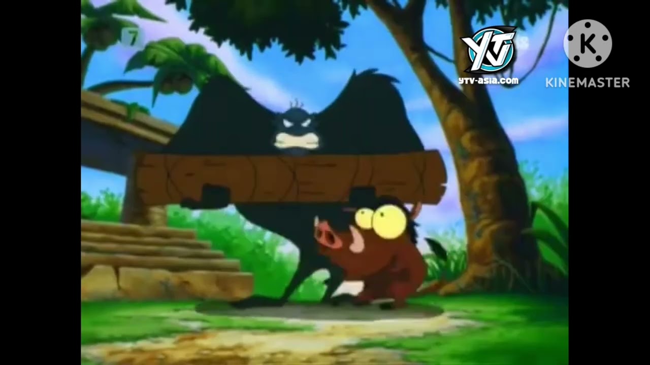 Timon and Pumbaa intro on YTV Asia 2007