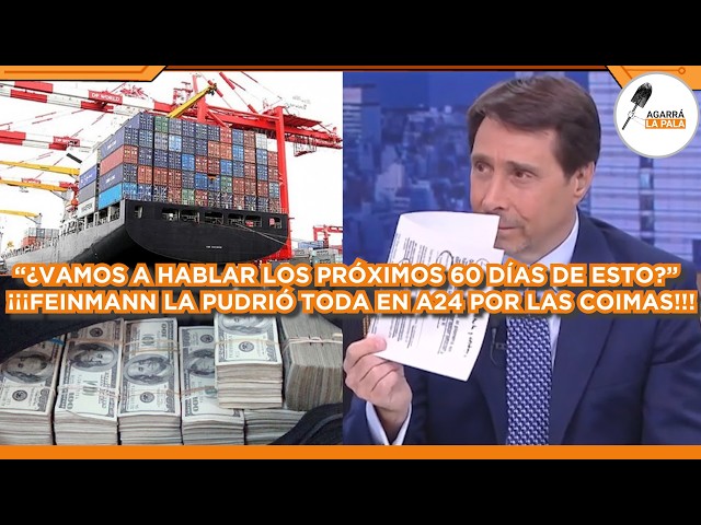 FEINMANN LA PUDRIÓ TODA CONTRA MASSA EN A24 POR LAS COIMAS DEL ESCÁNDALO: "¿VAMOS A HABLAR DE ESTO?"