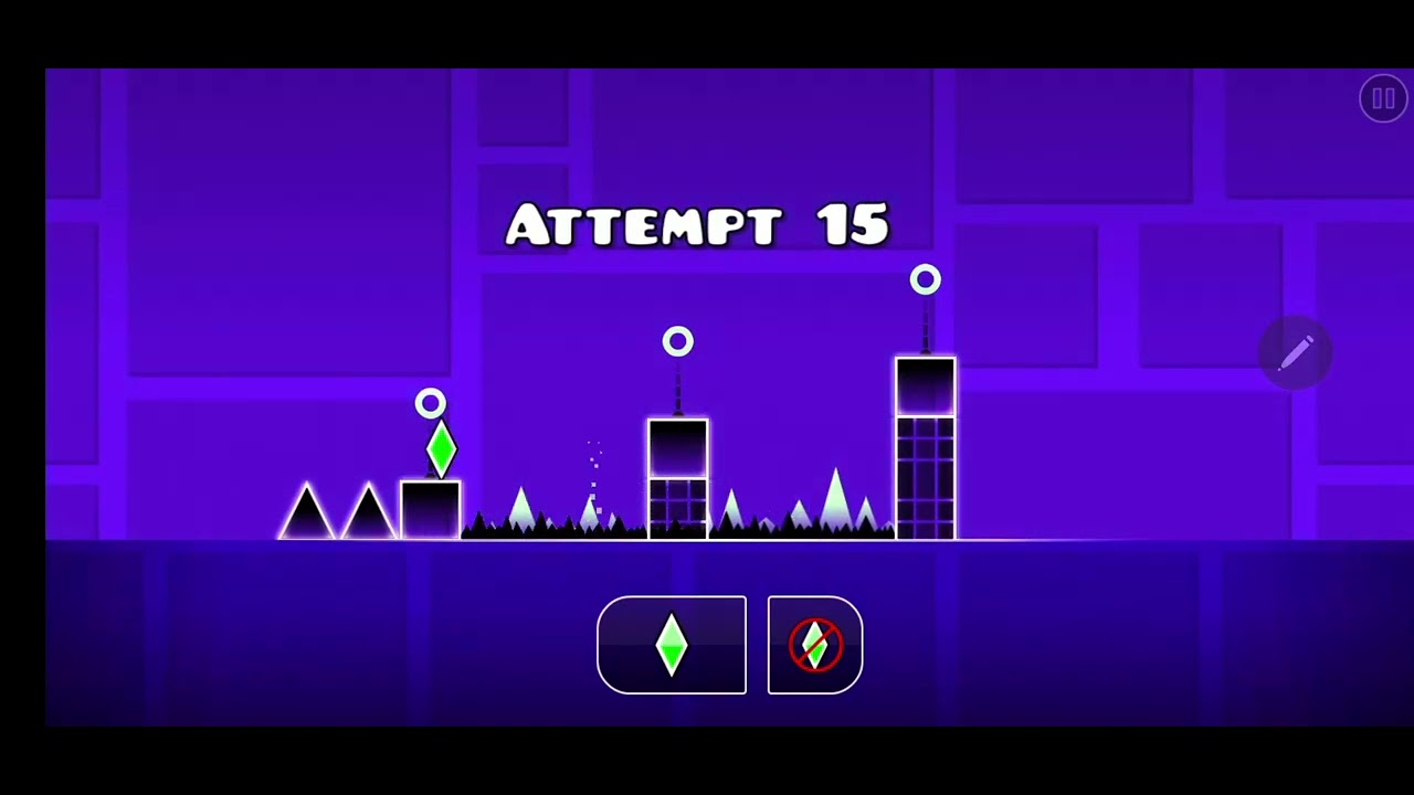Geometry dash level 1 :] - YouTube
