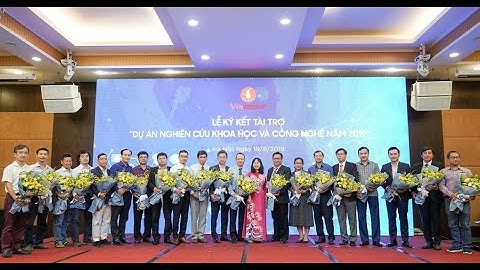 VINIF 2019| TÀI TRỢ 20 DỰ ÁN KHOA HỌC CÔNG NGHỆ