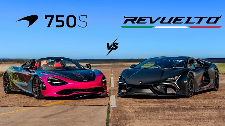 McLaren 750s vs Lambo Revuelto: ON TRACK