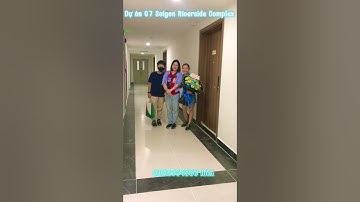 Review Khách hàng nhận nhà căn 1pn+ Q7 Saigon Riverside Complex ngày 18/7/2022