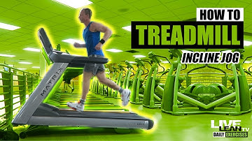 How To Do An INCLINE TREADMILL JOG | Exercise Demonstration Video and Guide