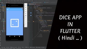 (Hindi) - #21 Flutter Tutorials | Roll Dice App  | Latest 2021.....