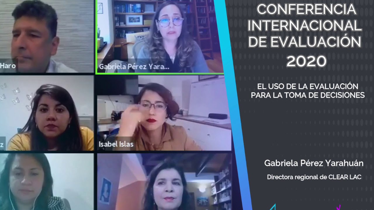 ANUNCIO DE LA CONFERENCIA INTERNACIONAL DE EVALUACIÓN 2020 - YouTube