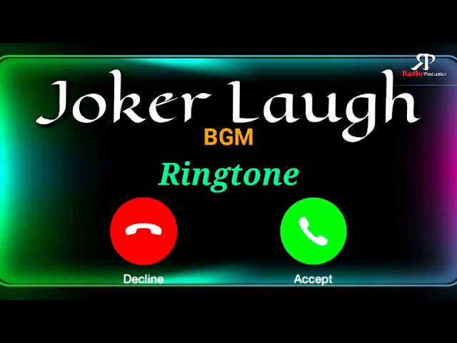 Joker Laugh Ringtone || Joker Ringtones || Trending Trance Ringtones || Radhe Production ||