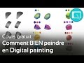 TUTO : Comment bien peindre en Digital painting [Programme 1-Chap 1]