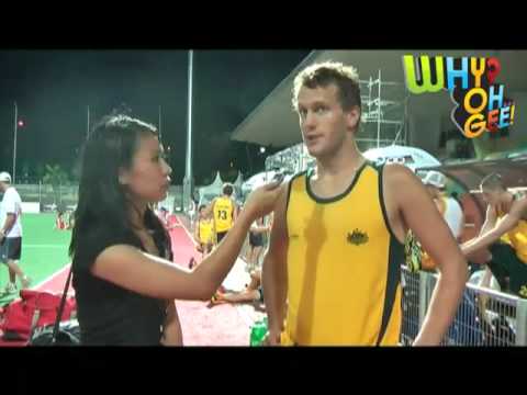FIH Junior World Cup 2009: Malcolm Kemp #12 Austra...
