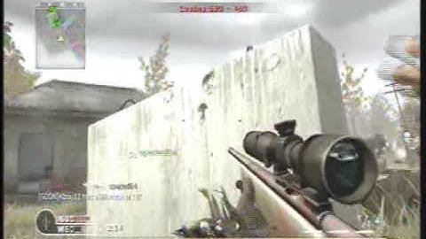 COD4 No Scope Across The Map