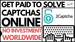 Get Paid Solving Captchas | 2Captcha Jobs | Best Captcha Typing Work | Work From Home (FREE $20) screenshot 4