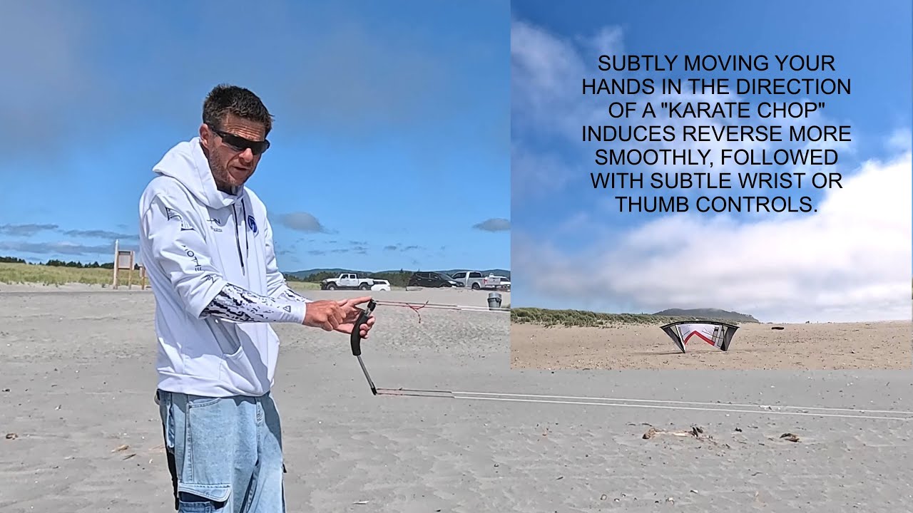 Quad Line Kite Tutorial - Reverse Flight (Djinn and Djuice)